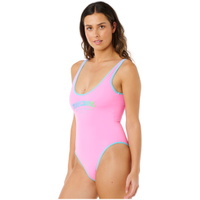 Womens Surf Puff 1 Piece Swimsuit